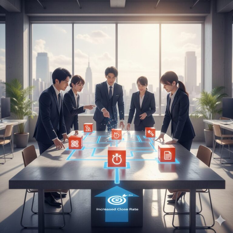 投稿についてもっと詳しく 【受注率アップ】営業活動におけるよくあるボトルネック5選